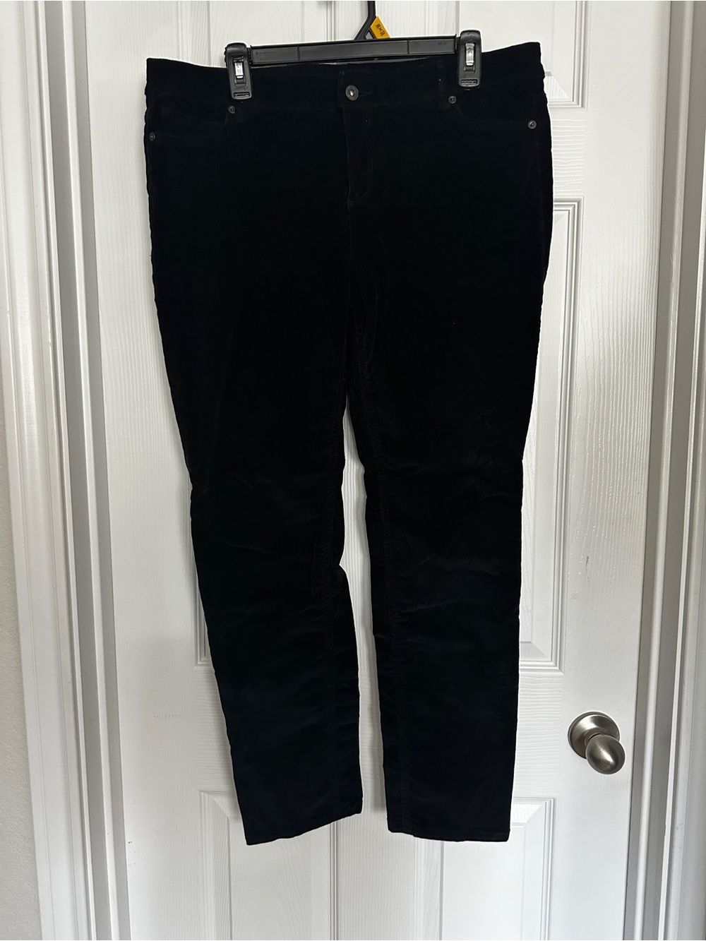 Liz Claiborne Black Petite Corduroy Pants